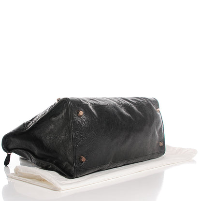 Balenciaga Agneau Giant 12 Rose Gold Hardware Work Black 4 of 11