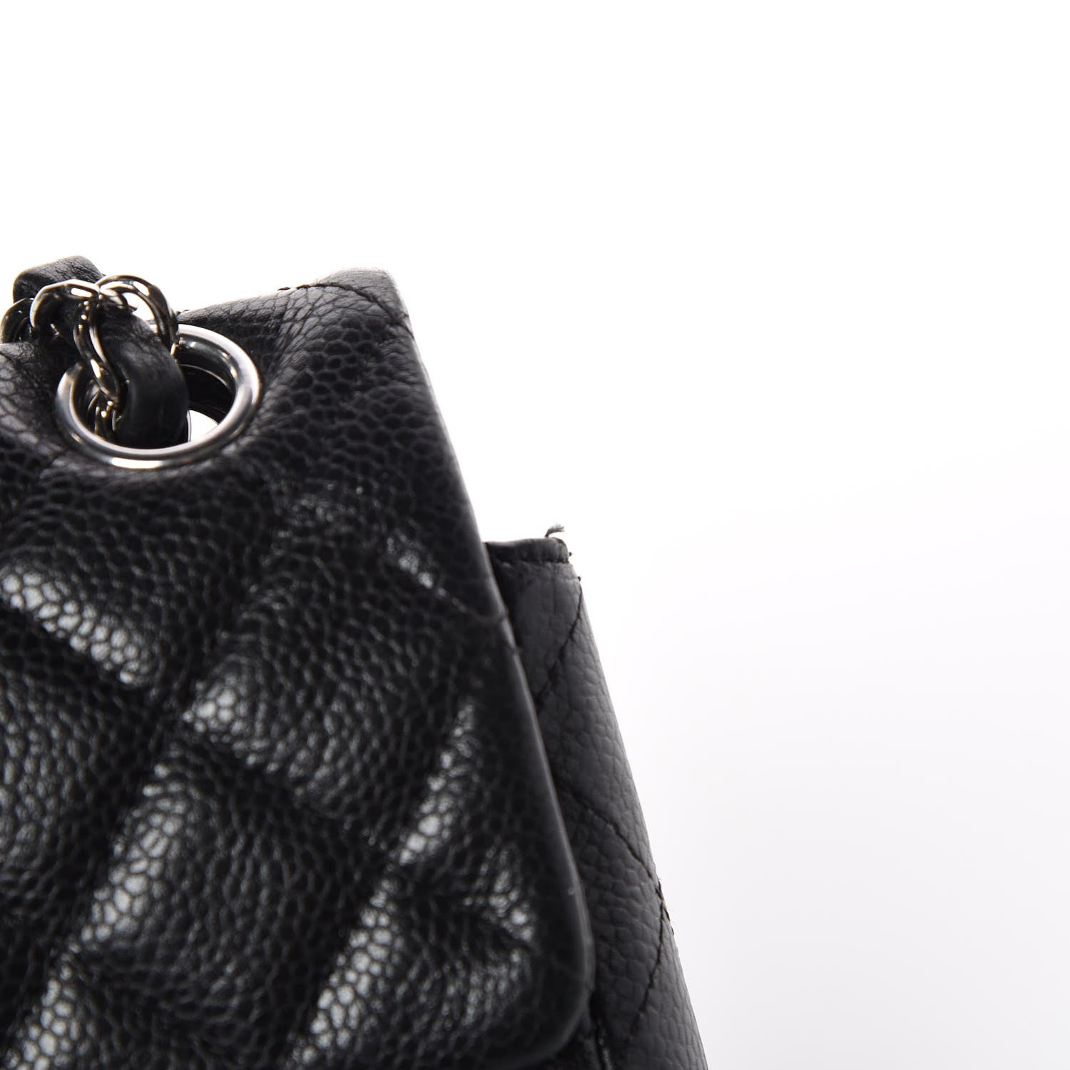 Chanel Caviar Quilted Mini Rectangular Flap Black 13 of 20