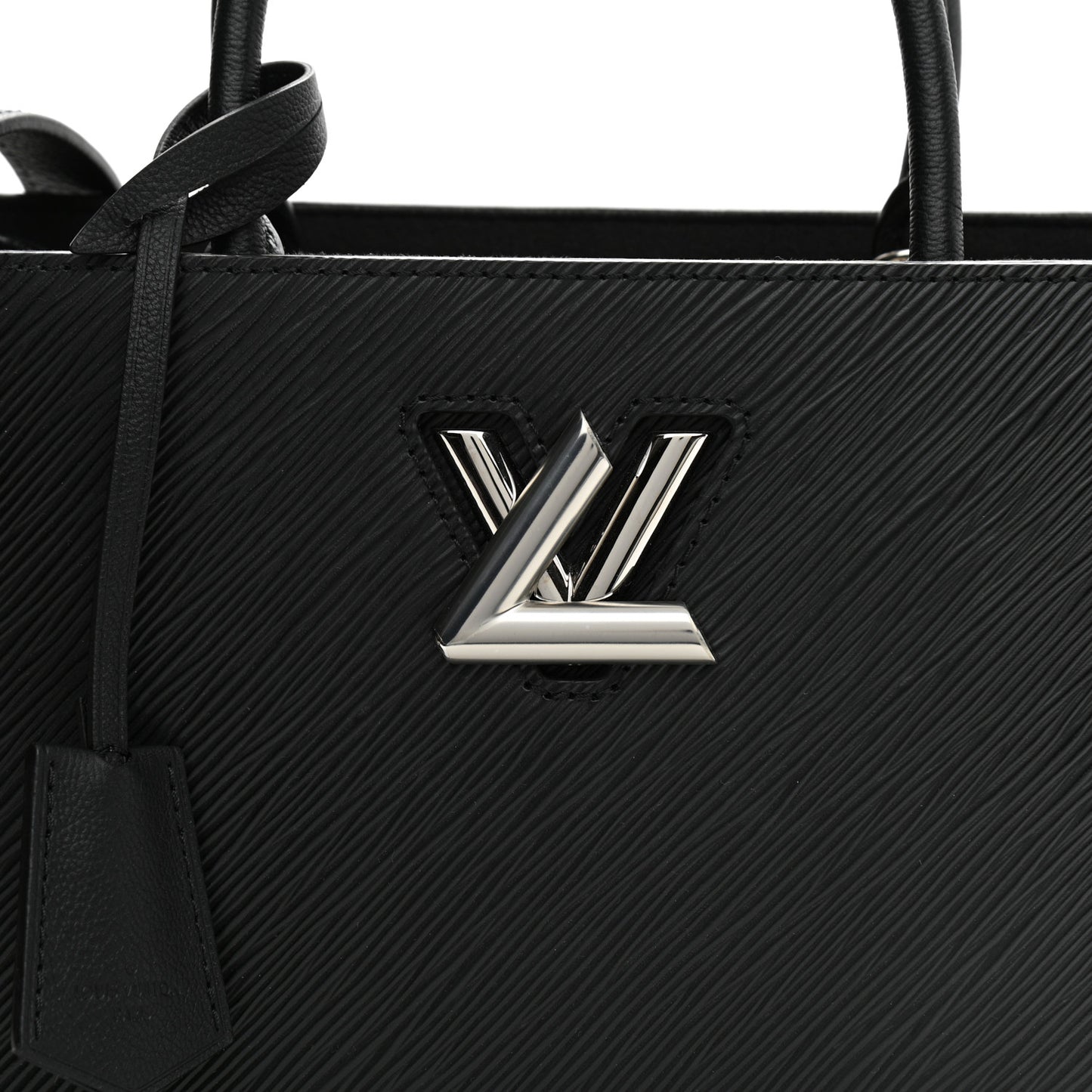 Epi Twist Tote Black