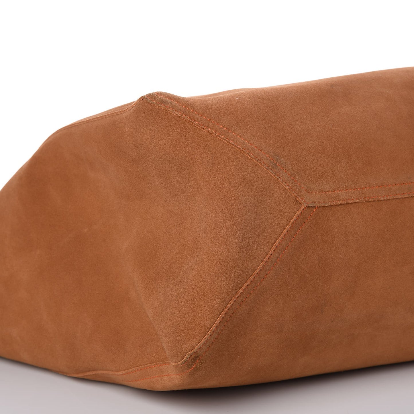 Suede Lined Tote Tan