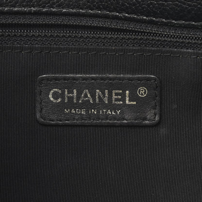 Chanel Calfskin Cerf Executive Shopper Tote Black 8 of 18