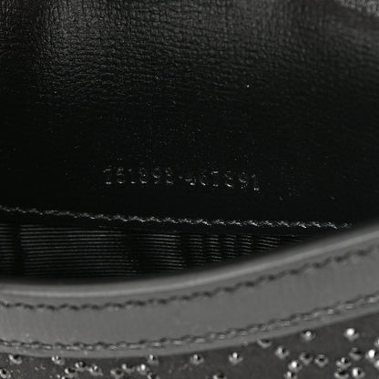 Gucci Satin Crystal GG Monogram Mini Dionysus Top Handle Bag Black 7 of 15