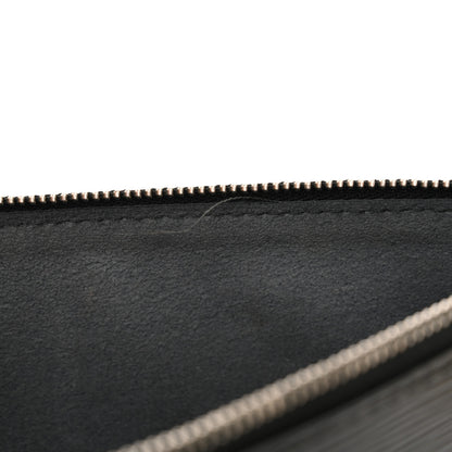 Louis Vuitton Epi Pochette Accessories 24 Black 10 of 11