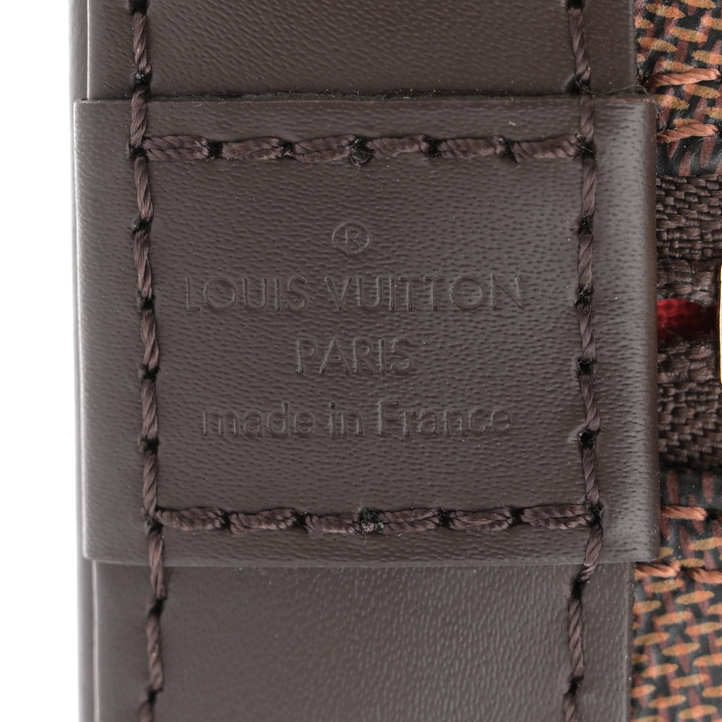 Damier Ebene Alma BB