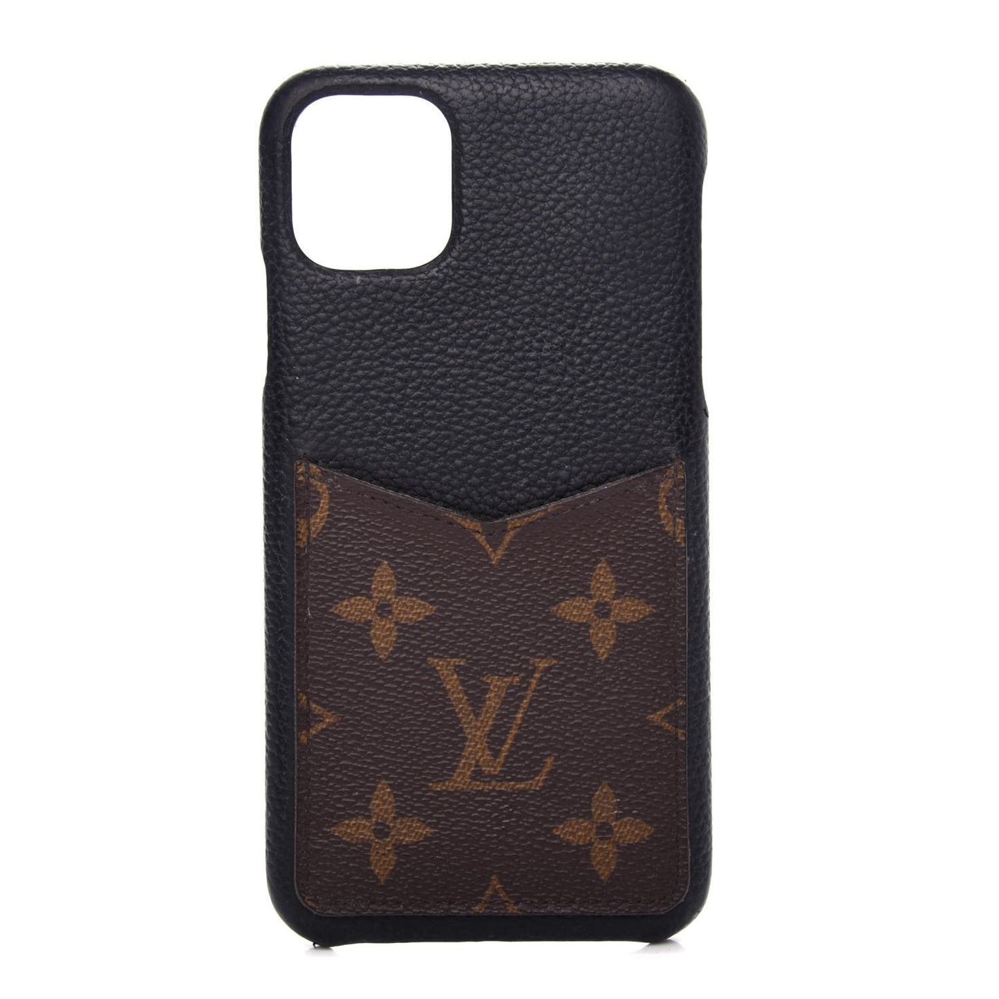 Monogram iPhone 11 Max Pro Bumper Black