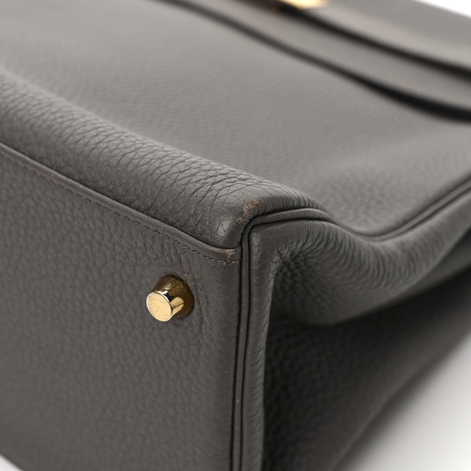 Hermes Togo Kelly Retourne 32 Etain 10 of 10