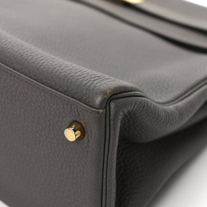Hermes Togo Kelly Retourne 32 Etain 10 of 10