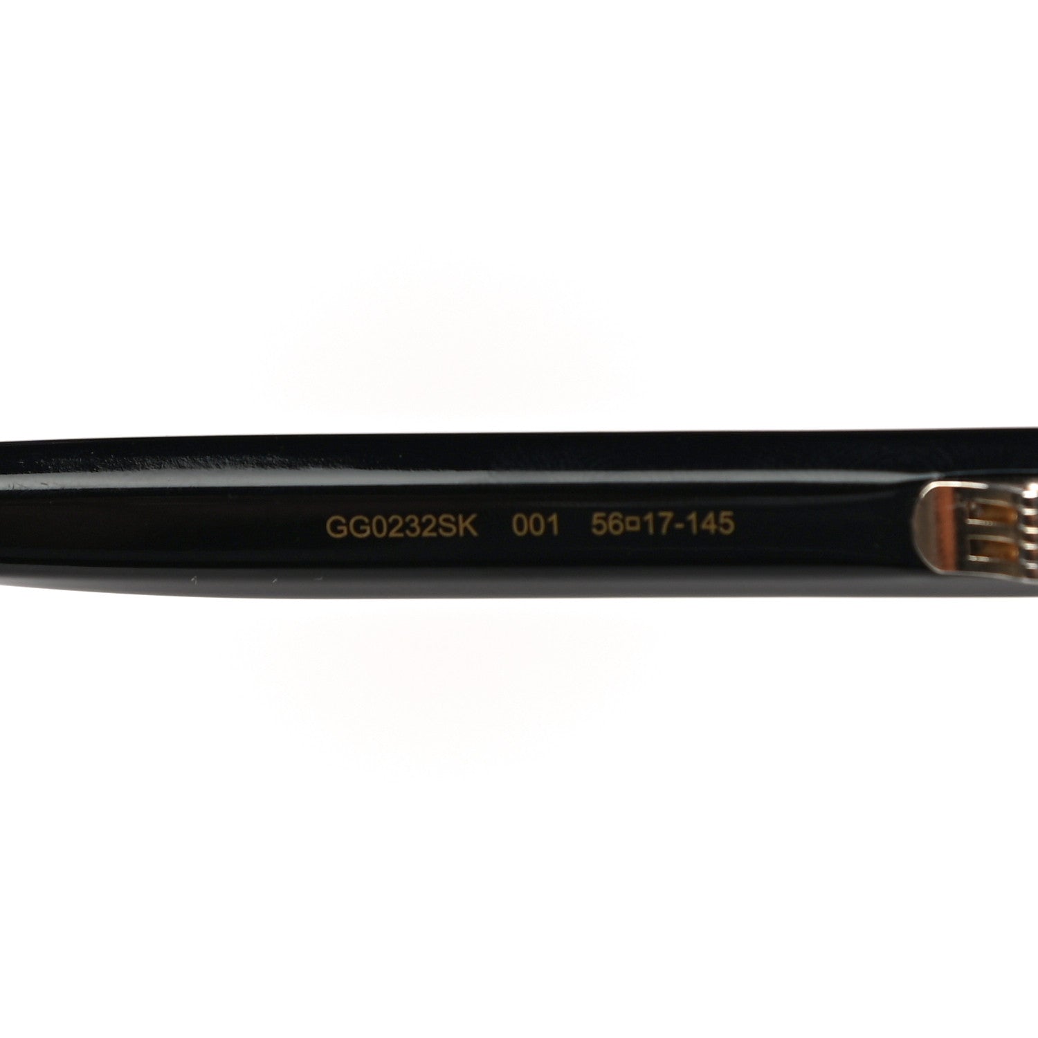 Gucci Round Frame Star Sunglasses GG0232SK Black 6 of 7