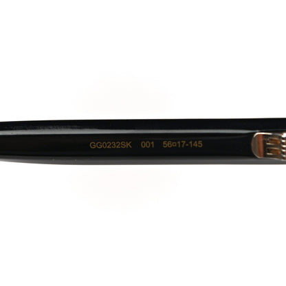 Gucci Round Frame Star Sunglasses GG0232SK Black 6 of 7