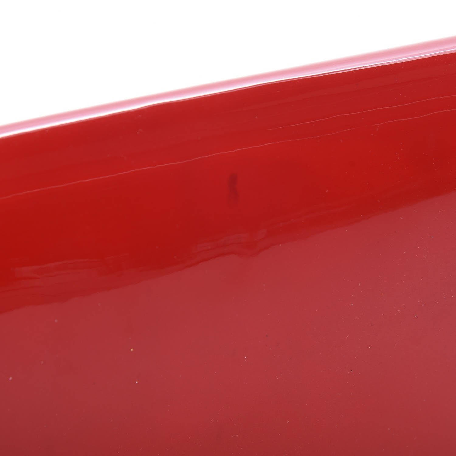 Louis Vuitton Patent Louise Clutch Cherry 8 of 9