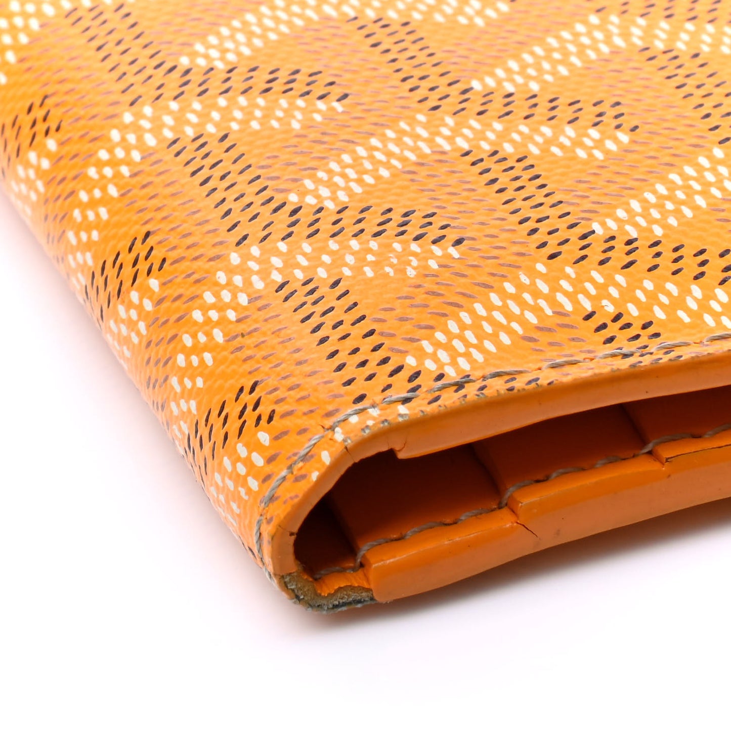 Goyardine Saint Marc Card Holder Yellow