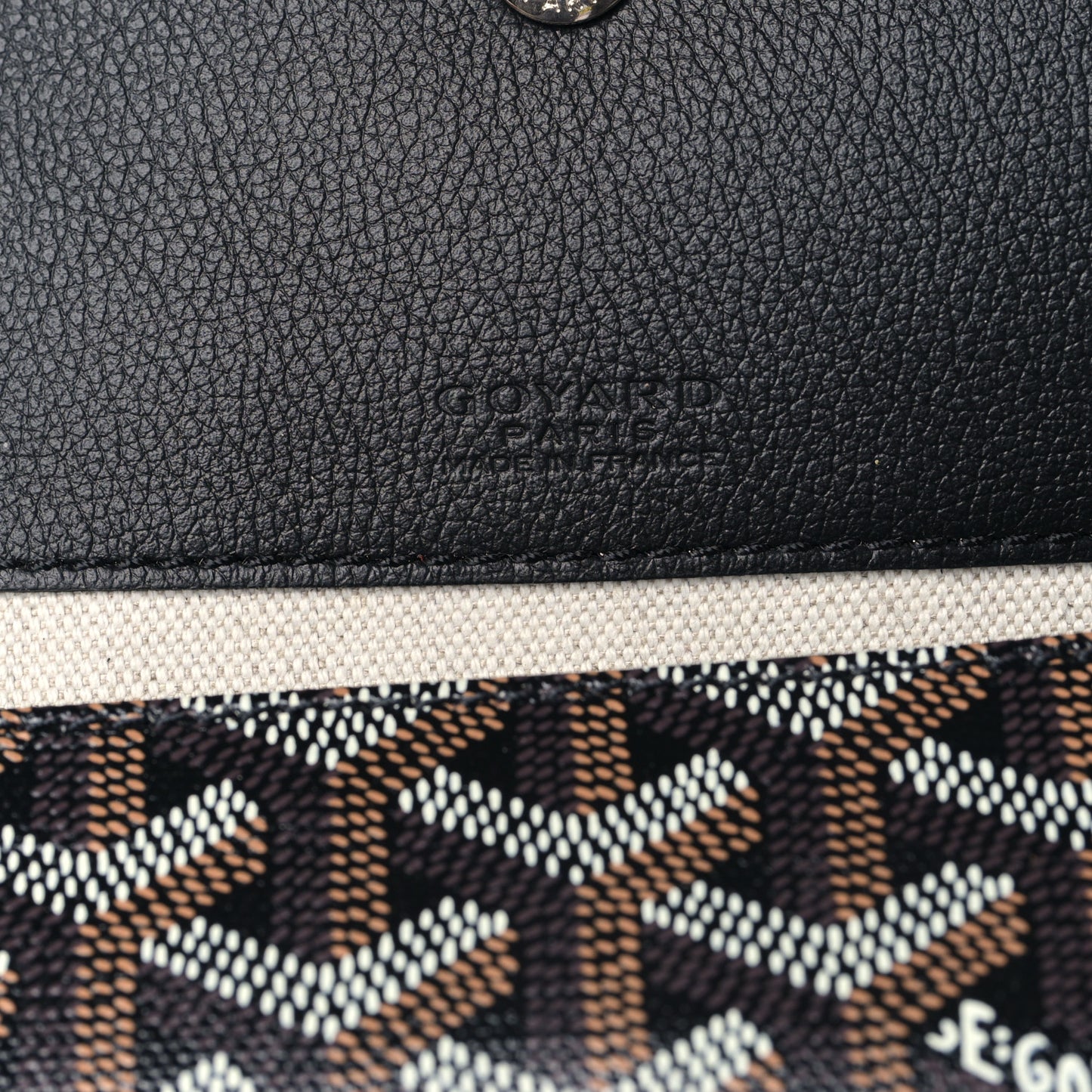 Goyardine Saint Louis XXL Black