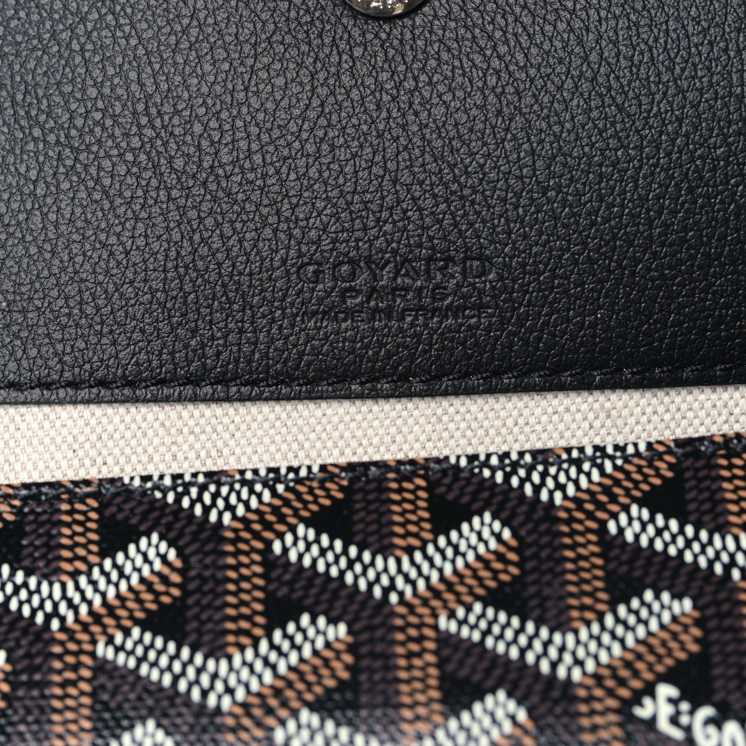 Goyard Goyardine Saint Louis XXL Black 7 of 9
