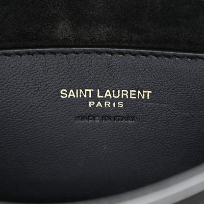 Saint Laurent Smooth Calfskin Le 5 A 7 Mini Hobo Black 6 of 11