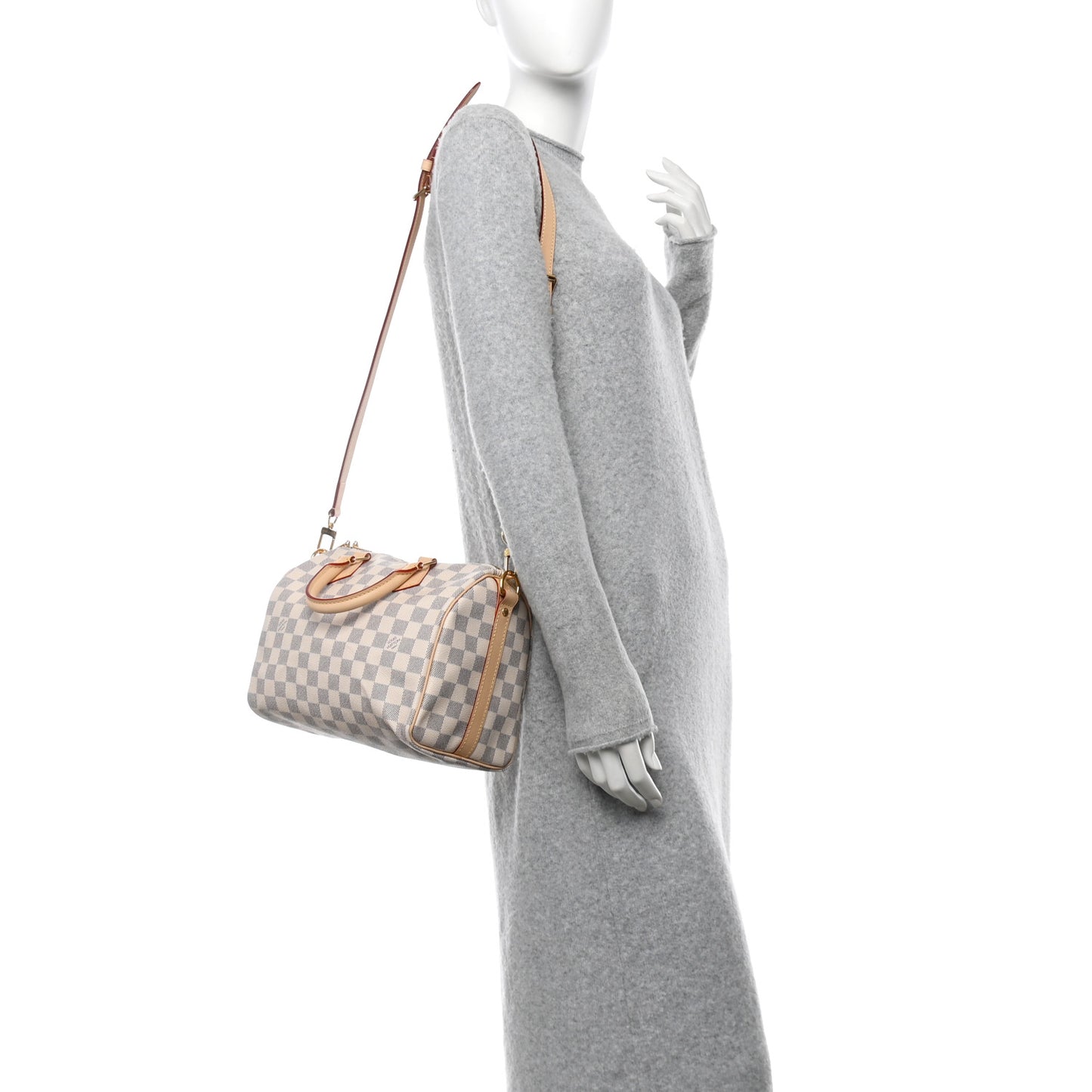 Damier Azur Speedy Bandouliere 25