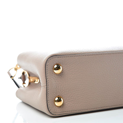 Louis Vuitton Taurillon Capucines BB Galet 6 of 9