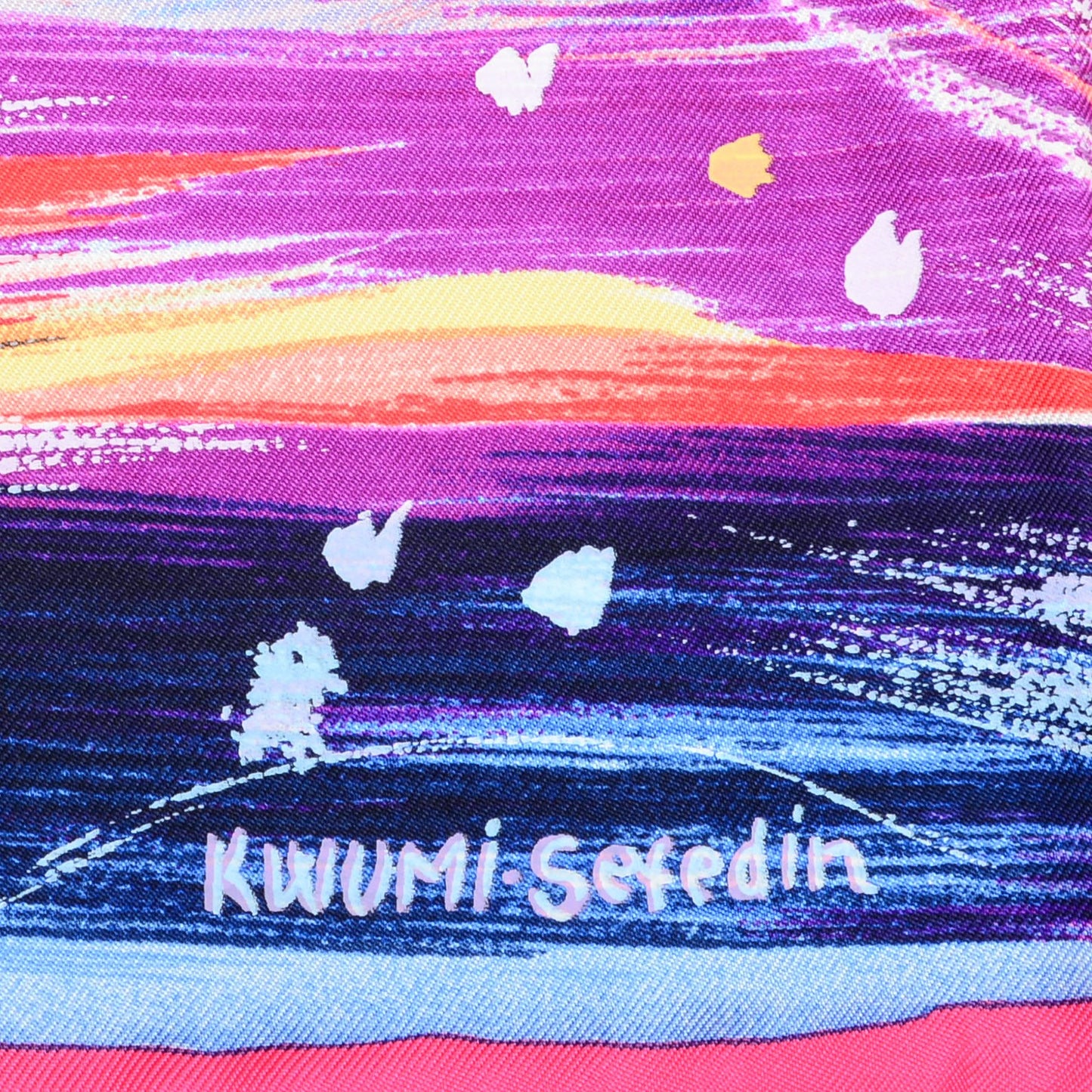 Silk Feux Du Ciel Scarf 90