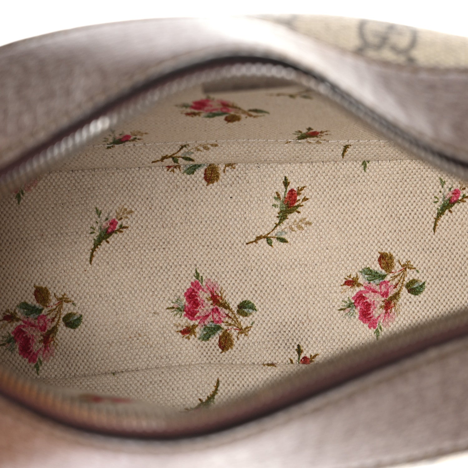 Gucci GG Supreme Monogram Web Neo Vintage Shoulder Bag Beige New Acero Crop 11 of 28