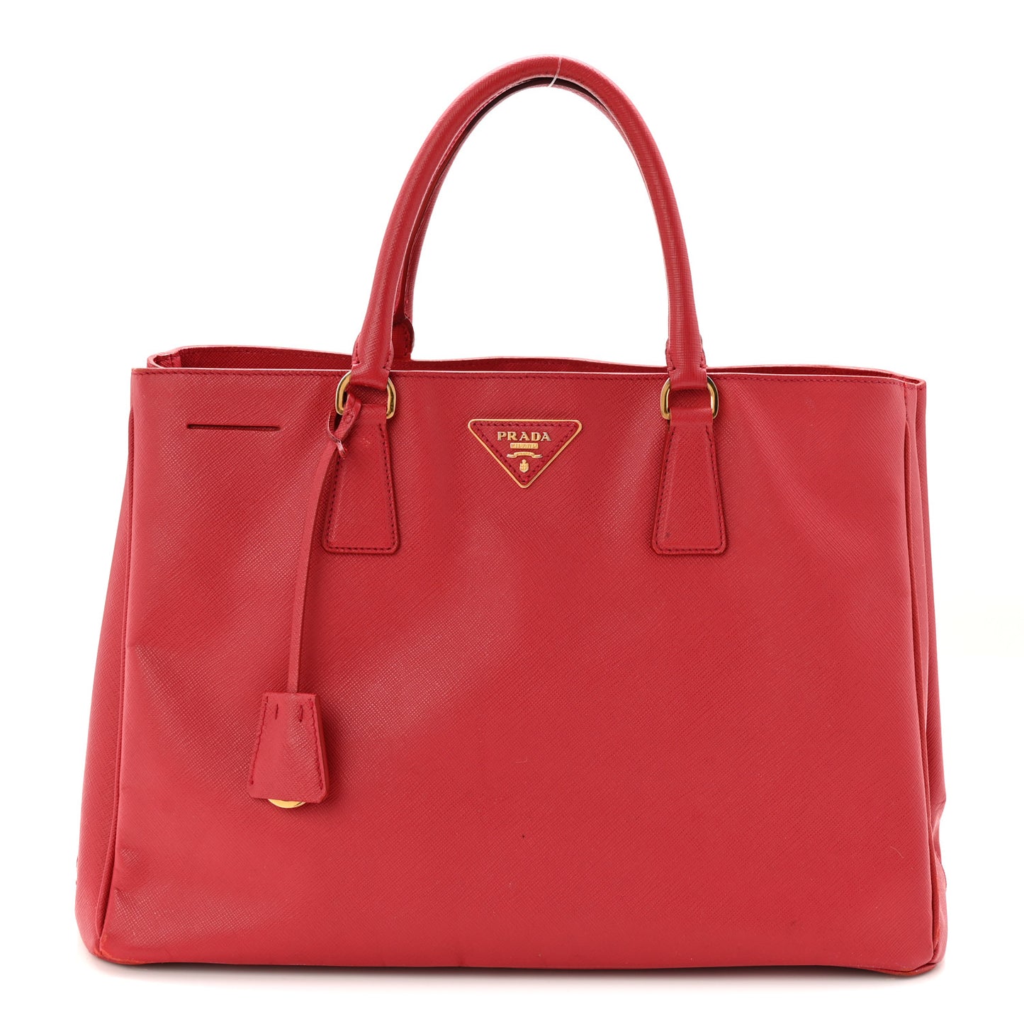 Saffiano Lux Large Tote Fuoco