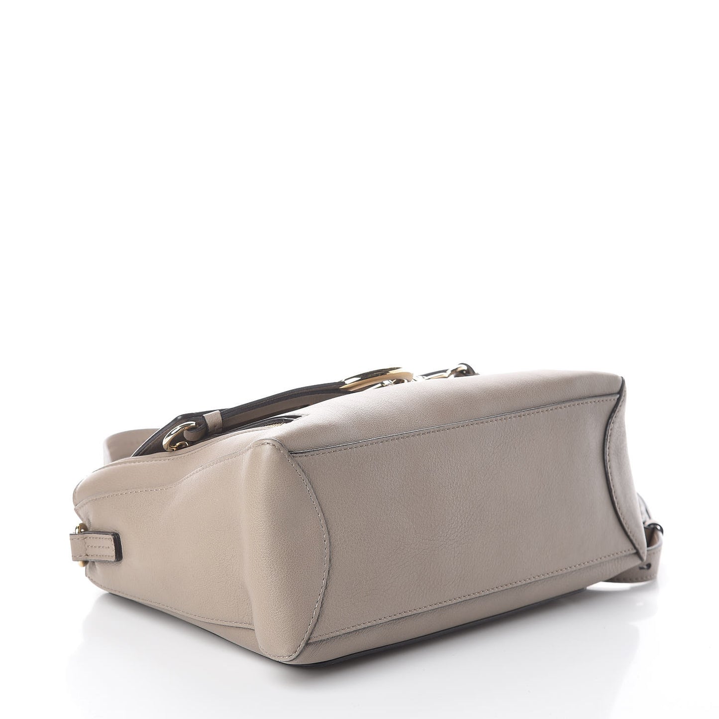 Calfskin Small Faye Day Shoulder Bag Motty Grey