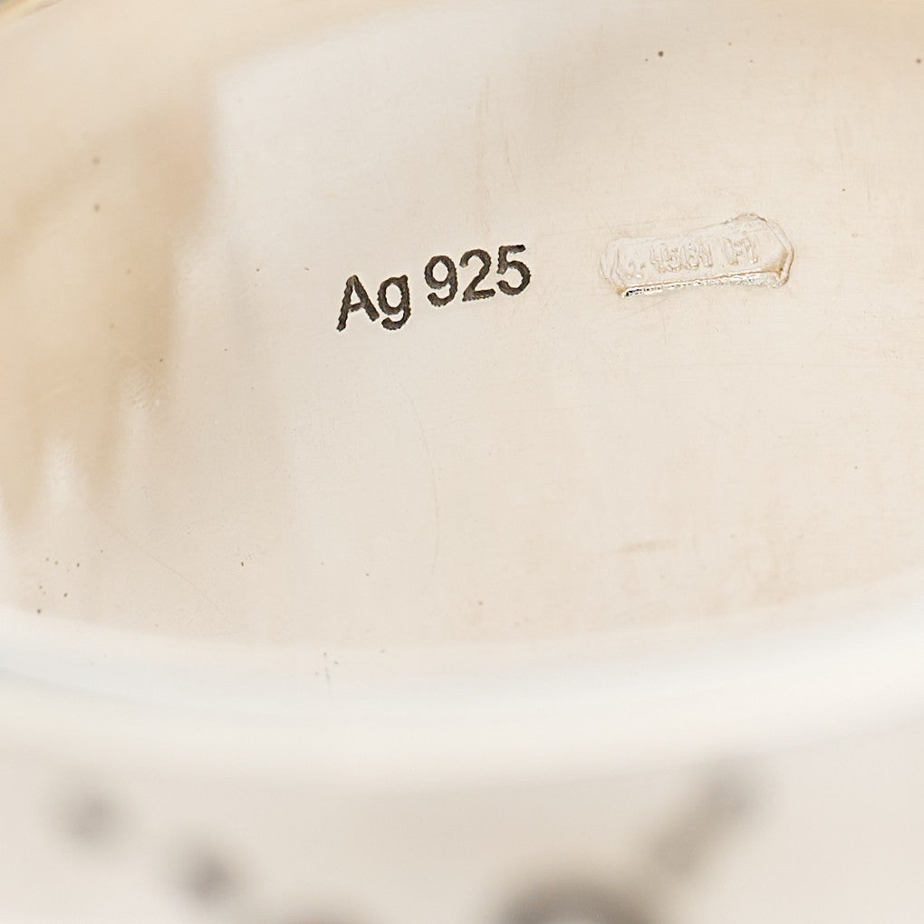 Gucci Sterling Silver GucciGhost Ghost Ring 61 9.5 6 of 8