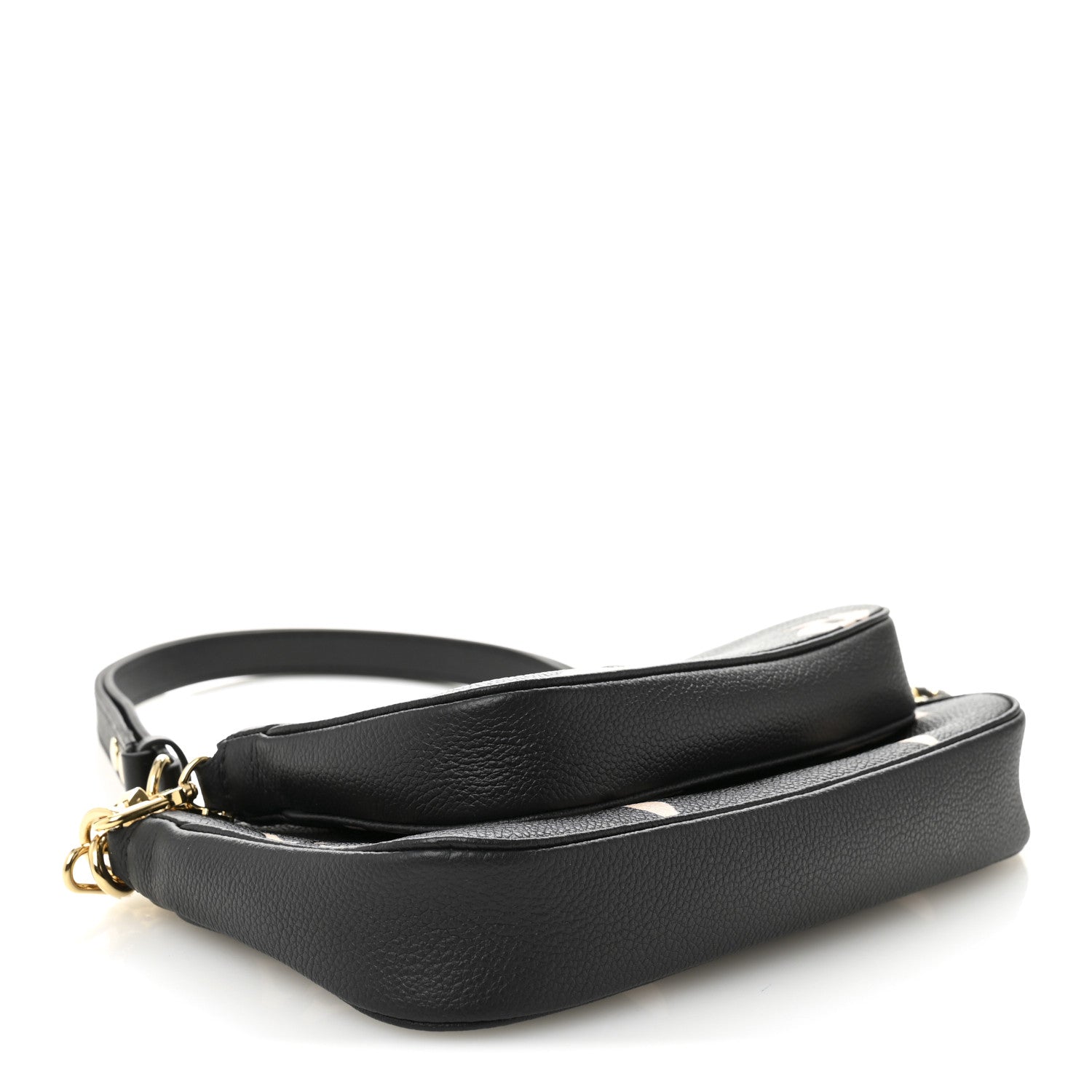 Louis Vuitton Empreinte Monogram Giant Multi Pochette Accessories Black Beige 4 of 11