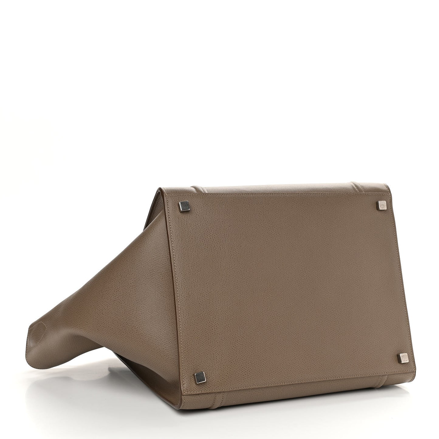 Baby Grained Calfskin Medium Phantom Luggage Taupe