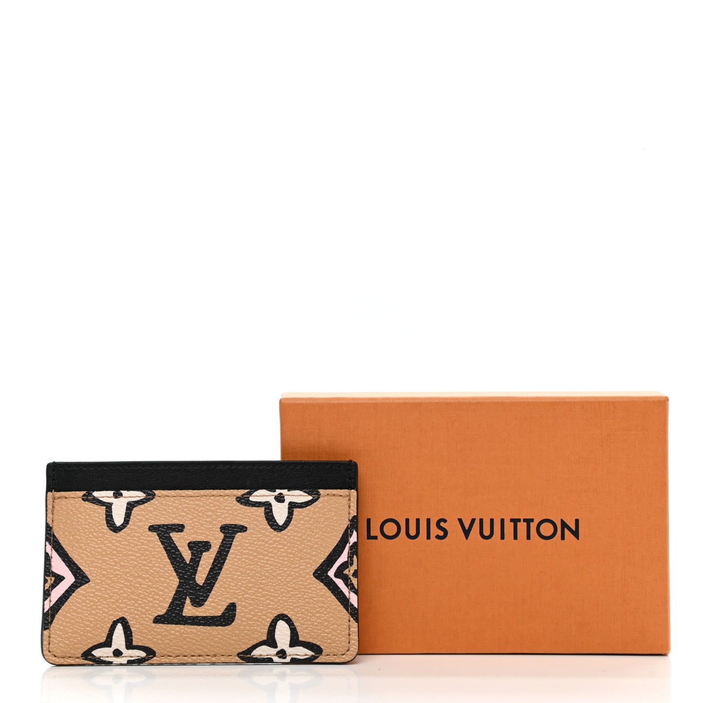 Monogram Giant Wild At Heart Card Holder Arizona