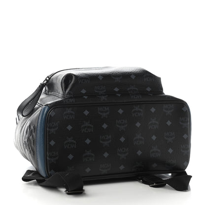 MCM Visetos Medium Stark Backpack Black 4 of 8