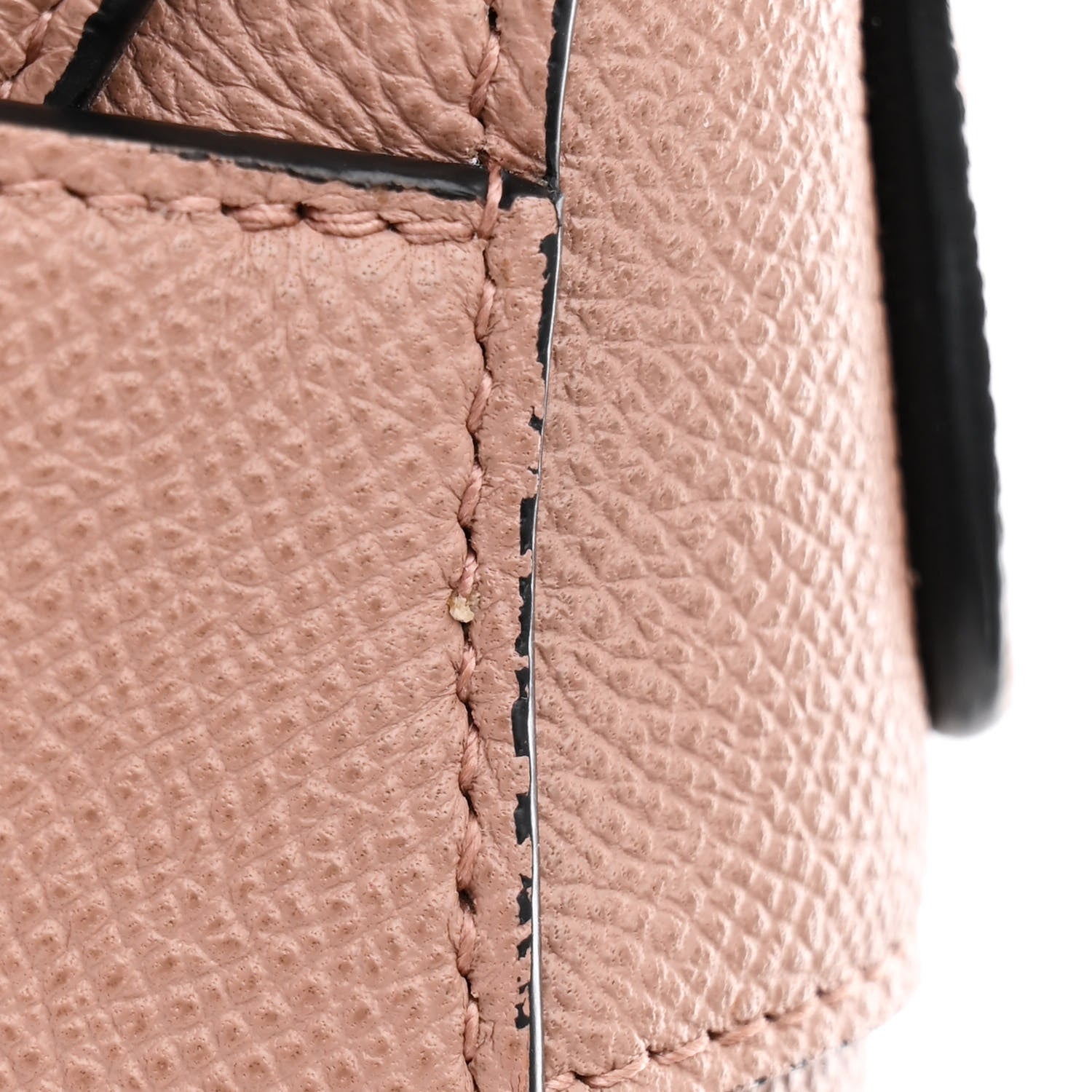 Christian Dior Grained Calfskin Saddle Bag Fard 14 of 16