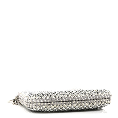 Stella McCartney Crystal Mesh Tiny Falabella Crossbody Bag Oyster 4 of 9