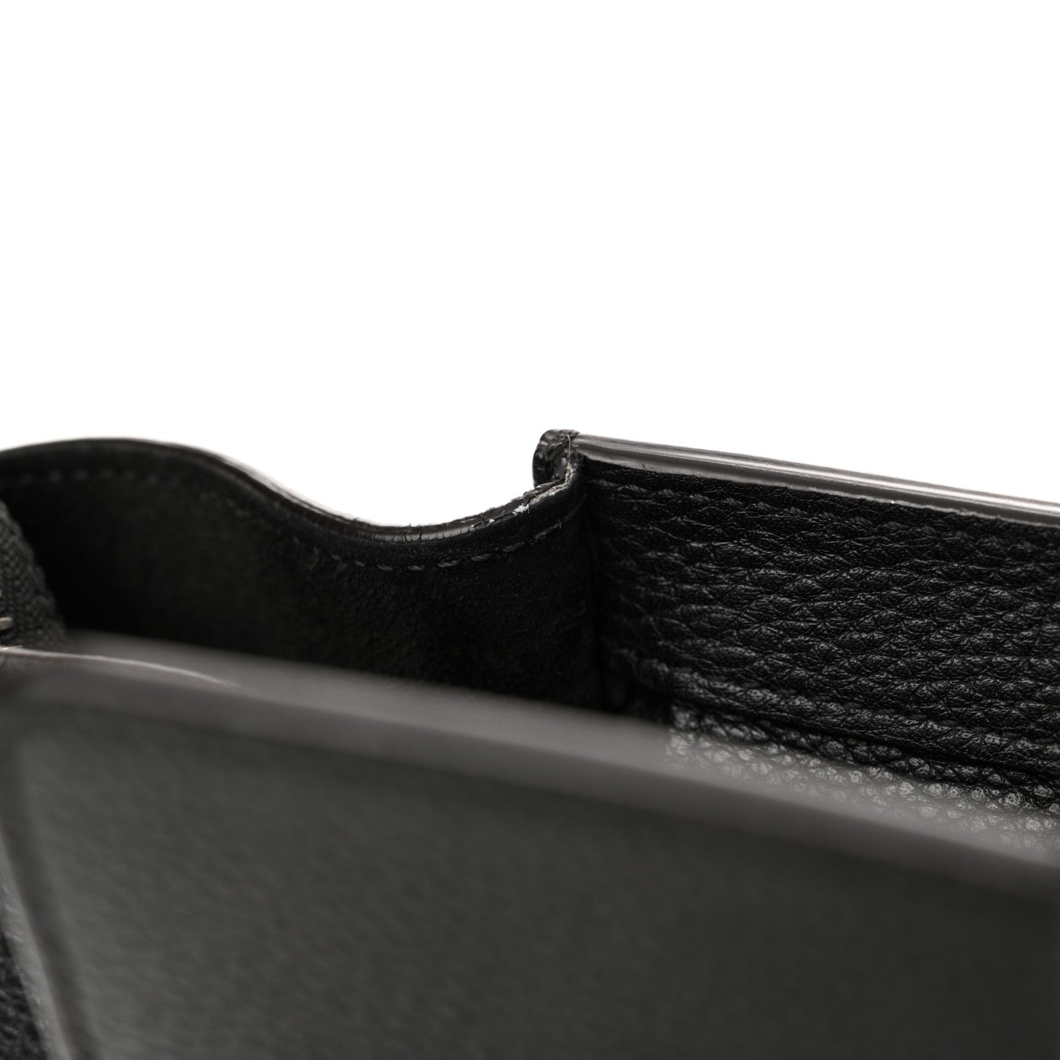 Celine Drummed Calfskin Micro Luggage Black 16 of 19