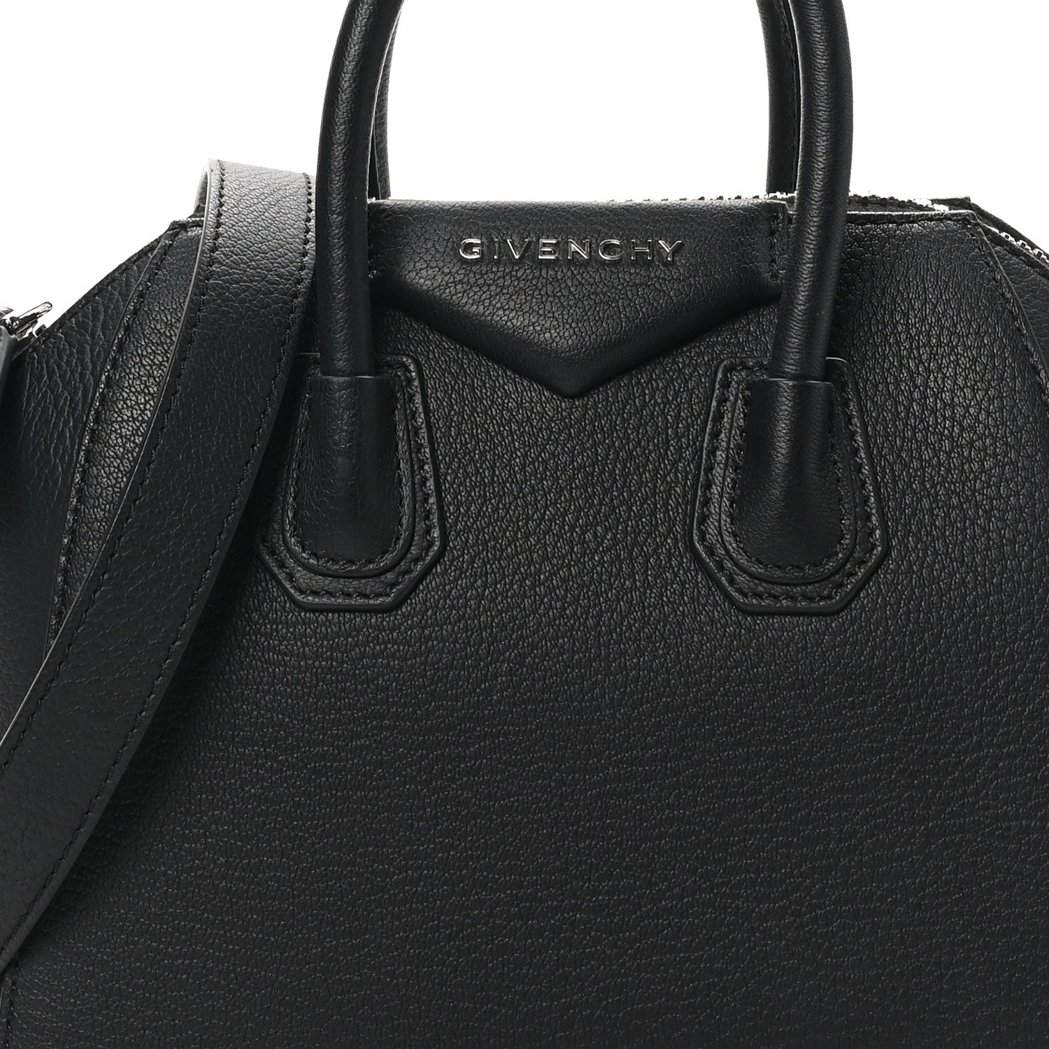 Givenchy Sugar Goatskin Mini Antigona Black 7 of 9