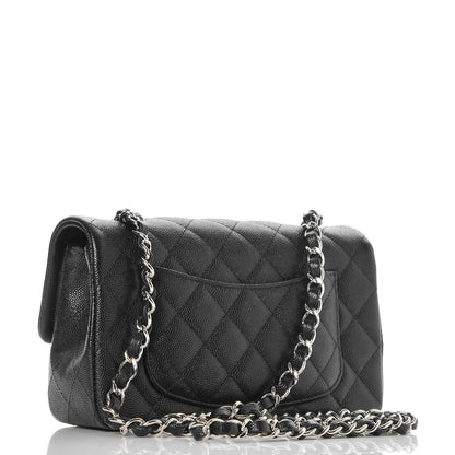 Chanel Caviar Quilted Mini Rectangular Flap Black 3 of 8