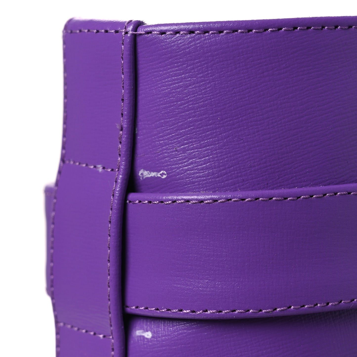 Calfskin Shark Lock Ankle Boots 40 Ultraviolet