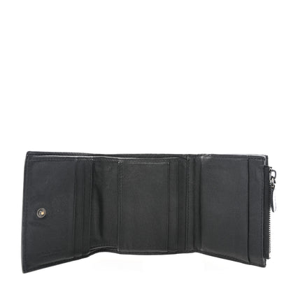 Bottega Veneta Nappa Intrecciato Tri-Fold Wallet Black 5 of 9