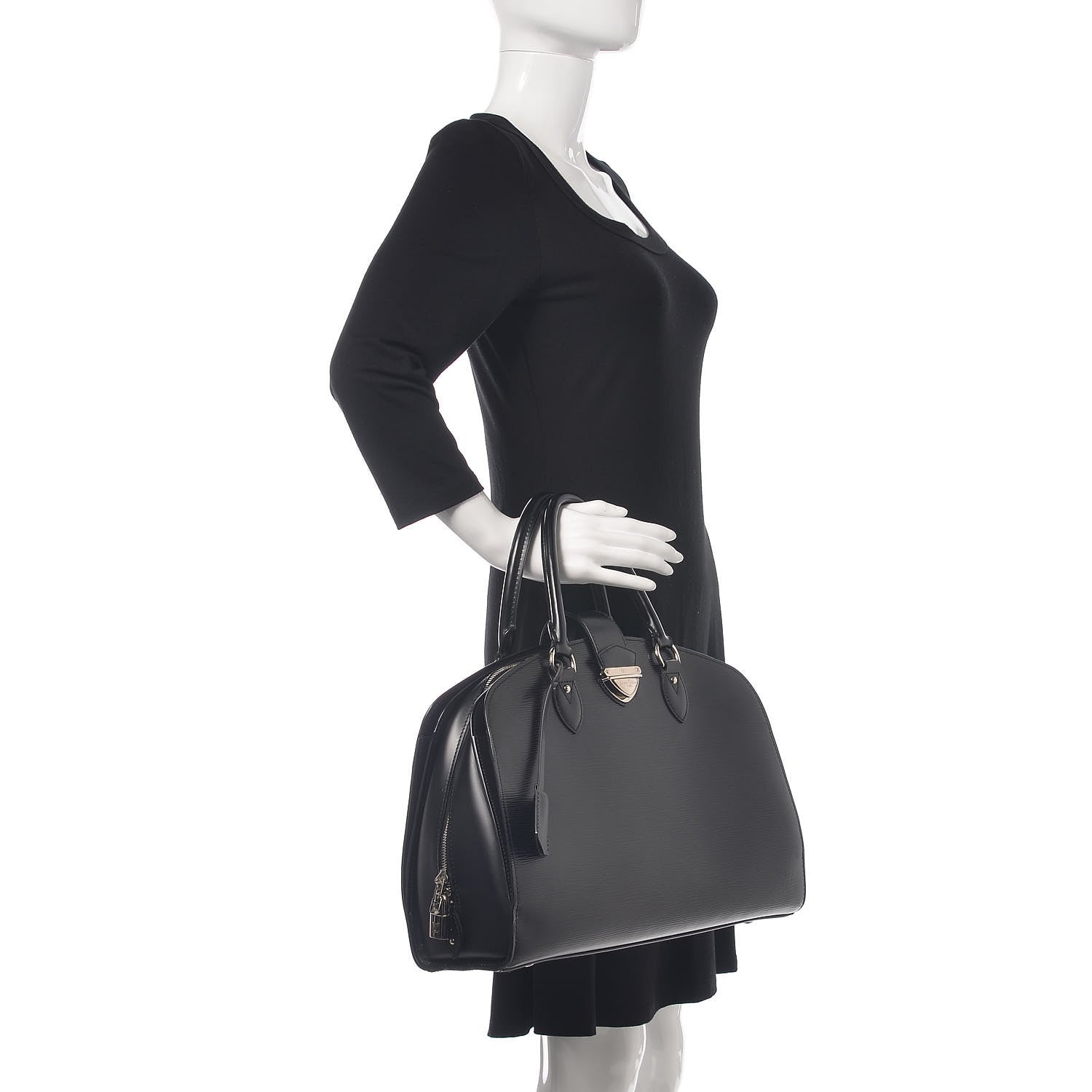 Louis Vuitton Epi Pont-Neuf GM Black 2 of 11