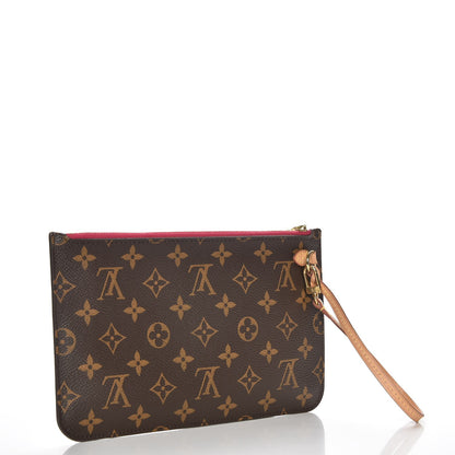 Louis Vuitton Monogram Neverfull MM GM Pochette Pivoine 3 of 8
