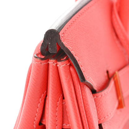 Hermes Epsom Birkin 30 Rose Jaipur 12 of 12