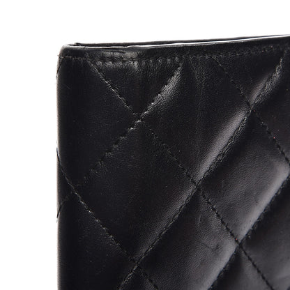 Chanel Calfskin Quilted Cambon Yen Wallet Black 16 of 17