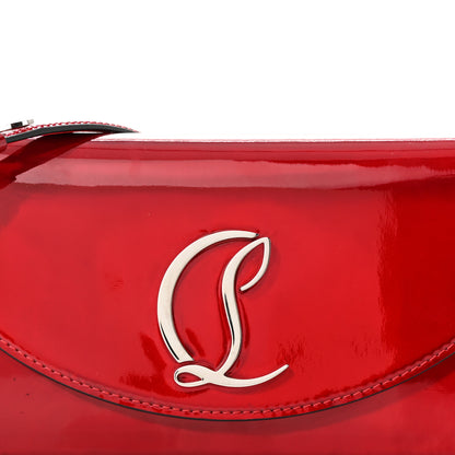 Christian Louboutin Metallic Calfskin Loubi54 Crossbody Clutch Red 7 of 9