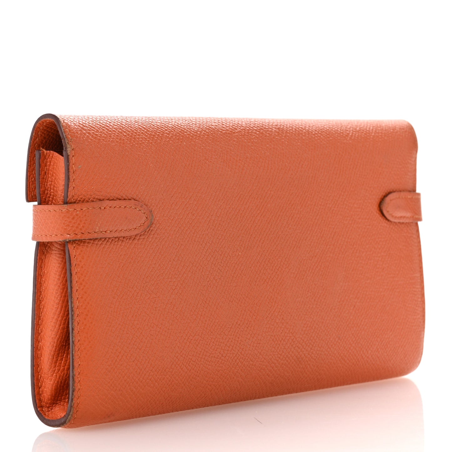 Epsom Kelly Longue Wallet Orange