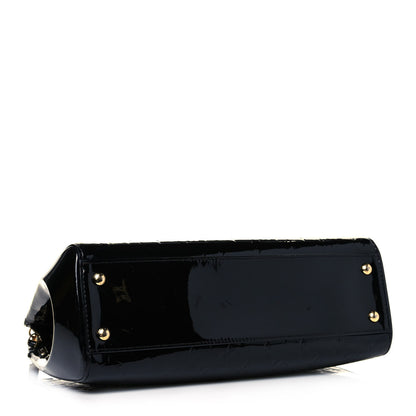 Louis Vuitton Vernis Brea MM Black 4 of 9