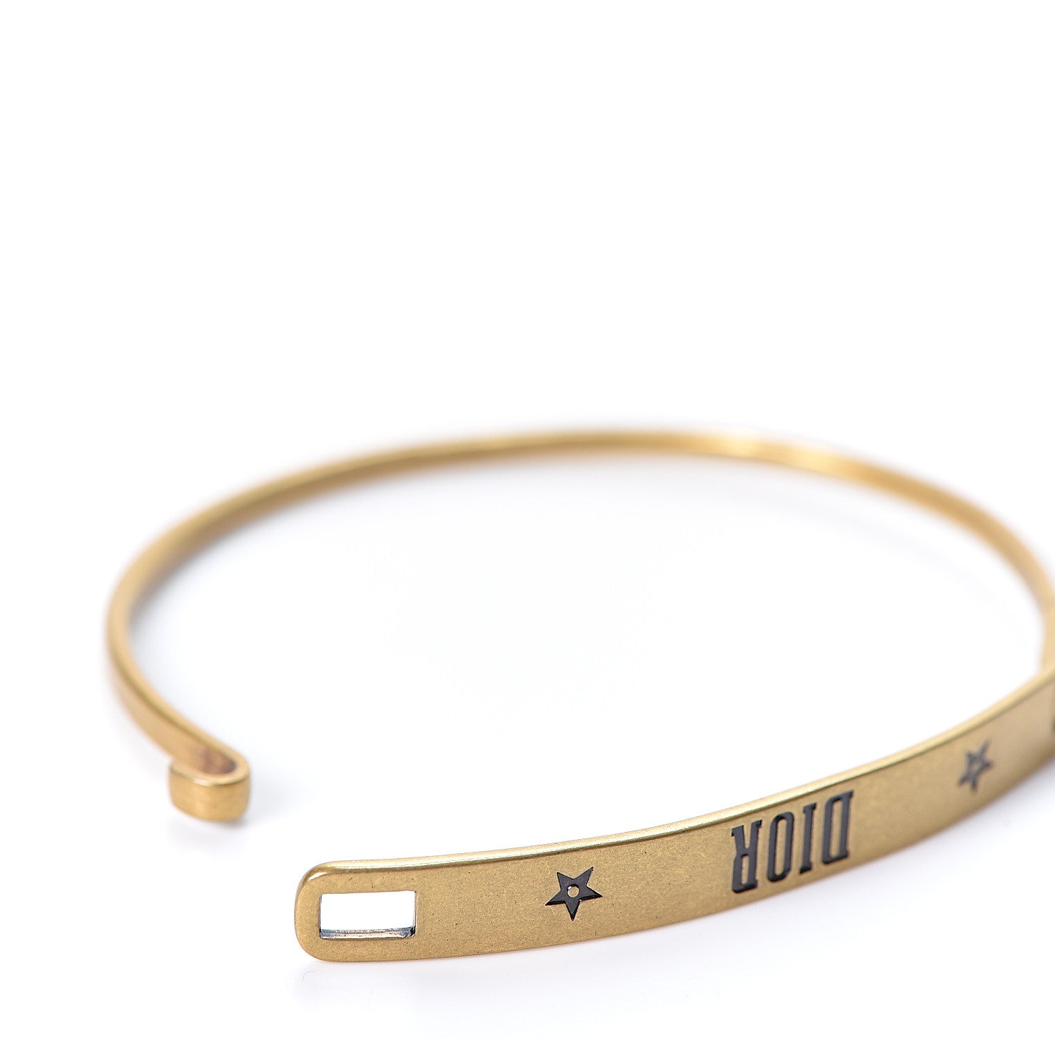 Christian Dior Metal Crystal Dio(r)evolution Bracelet Set Gold 10 of 11