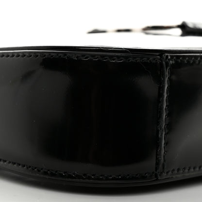 Saint Laurent Patent Calfskin Le 5 A 7 Mini Hobo Black 9 of 10