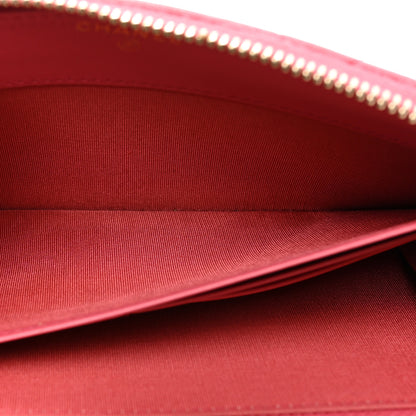 Chanel Lambskin Quilted Chanel 19 Zip Around Wallet Pink 9 of 19