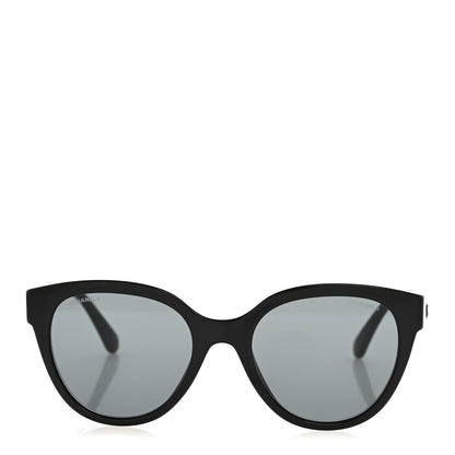 Chanel Acetate CC Butterfly Sunglasses 5414 Black Pink 2 of 8