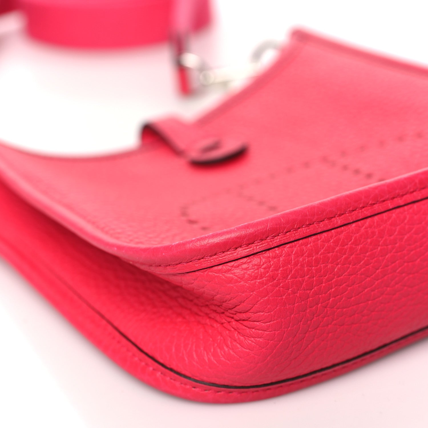 Hermes Taurillon Clemence Evelyne TPM Rose Extreme 9 of 11