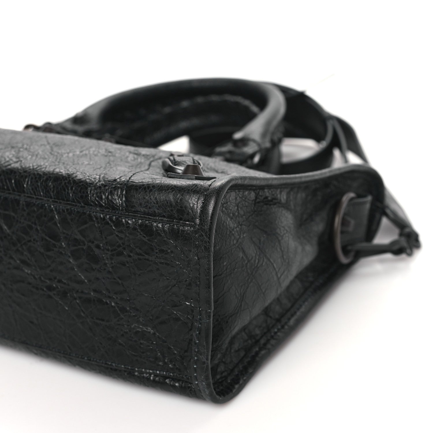 Balenciaga Agneau Arena Classic Hardware Small Le City Black 9 of 9