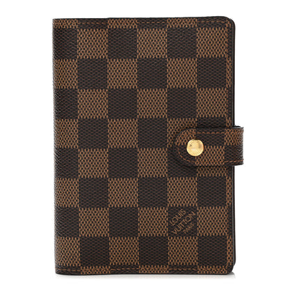 Louis Vuitton Damier Ebene Small Ring Agenda Cover 1 of 8